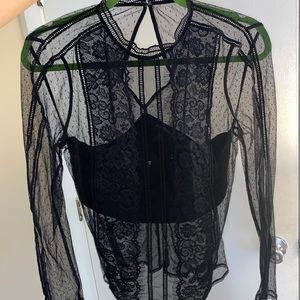 Lace express top